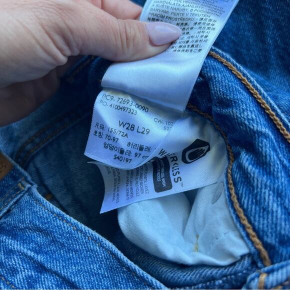 Levi’s Ribcage Straight Ankle Jeans size 28 - Picture 6 of 12